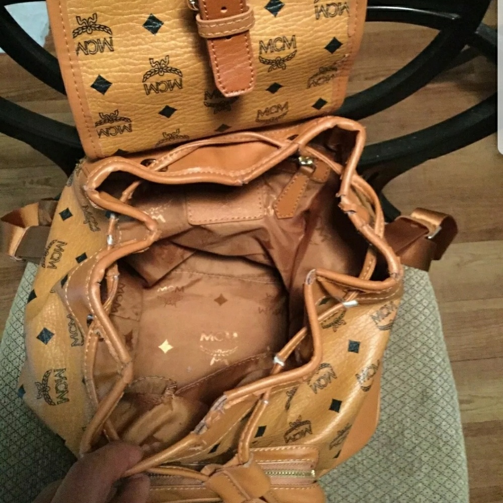 Authentic Mcm Womens Backpack - image 4